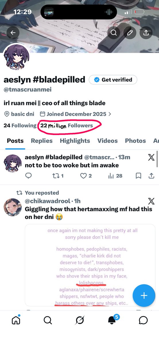 aeslyn 🫧 应星’s tweet media