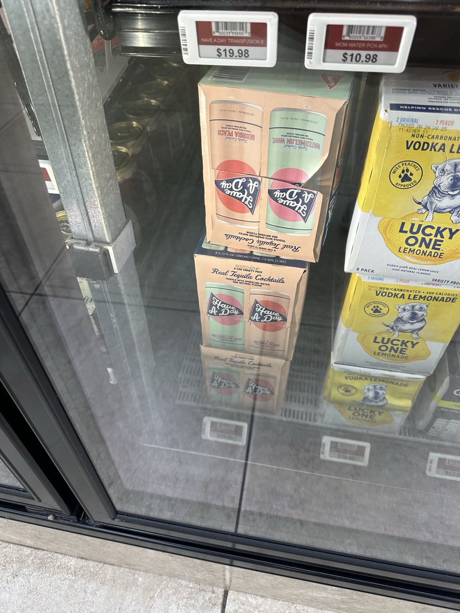 TroyKilberg's tweet photo. @drinkhaveaday @RobbyBerger @Cutsysays @FatPerez33 - Had a helluva day yesterday.  Found Have A Days at the St. Augustine Florida Buc-ee’s - scored an 8 pack of Transfusion flavor which I hadn’t seen in person and then shared them with friends on the golf course.  Cheers boys! https://t.co/Am5s0aFO2q