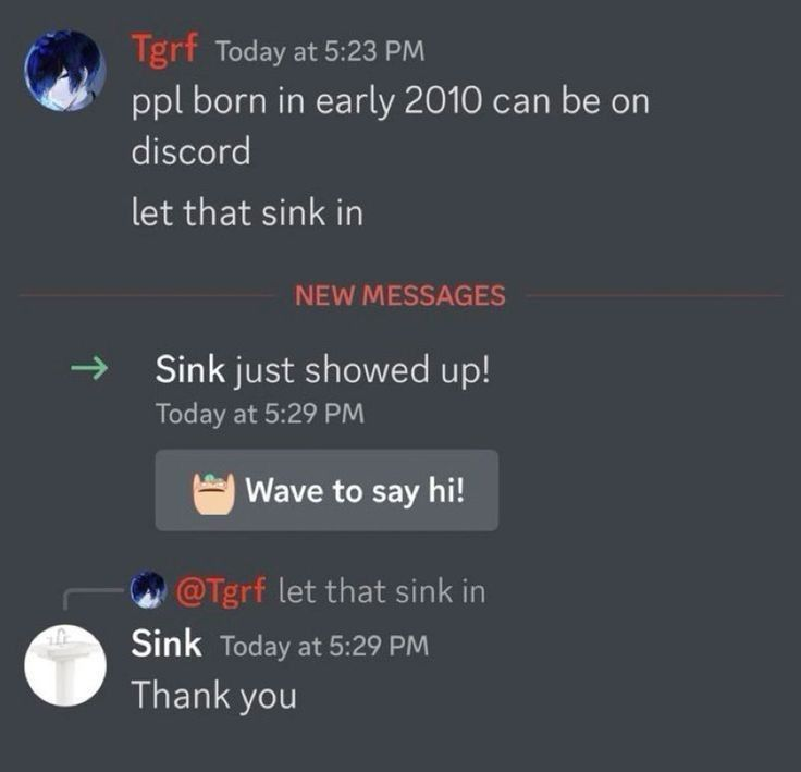 Discord Messages With Threatening Auras tweet media