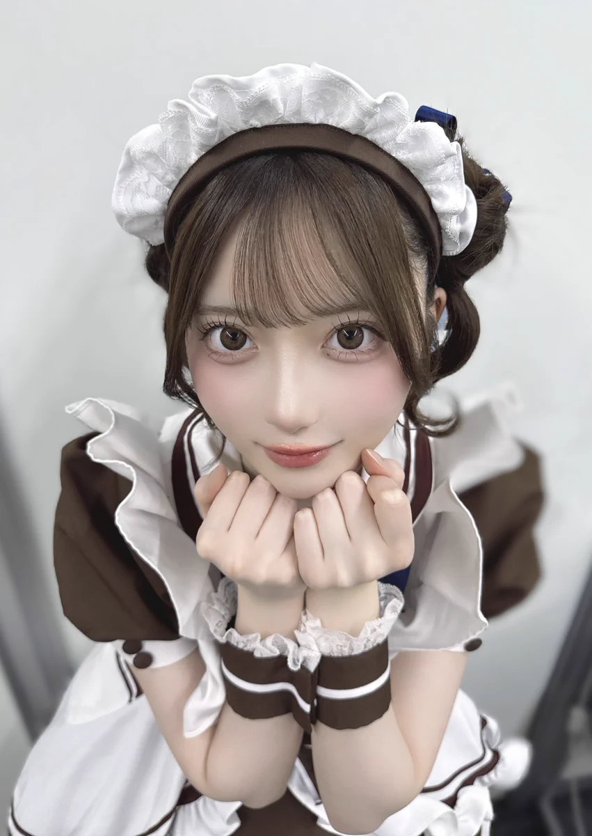 あっとほぉーむカフェ プレミアムメイド くもり 見習い服 コレチェキ HFJ8a5PbMAA83L0?format=webp&