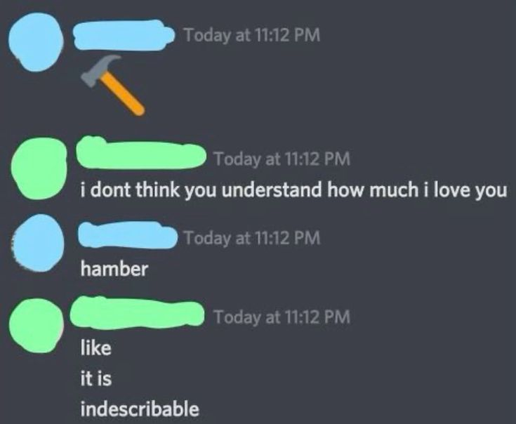 Discord Messages With Threatening Auras tweet media