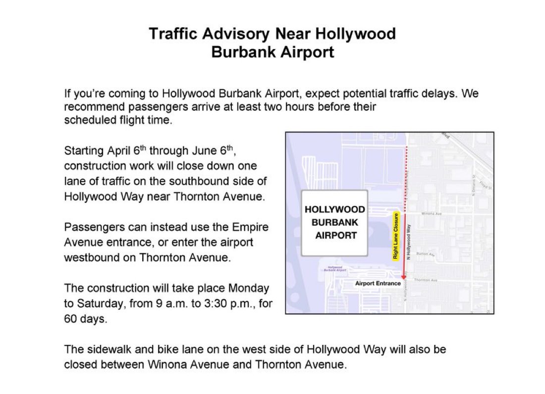 Hollywood Burbank ✈️ tweet media