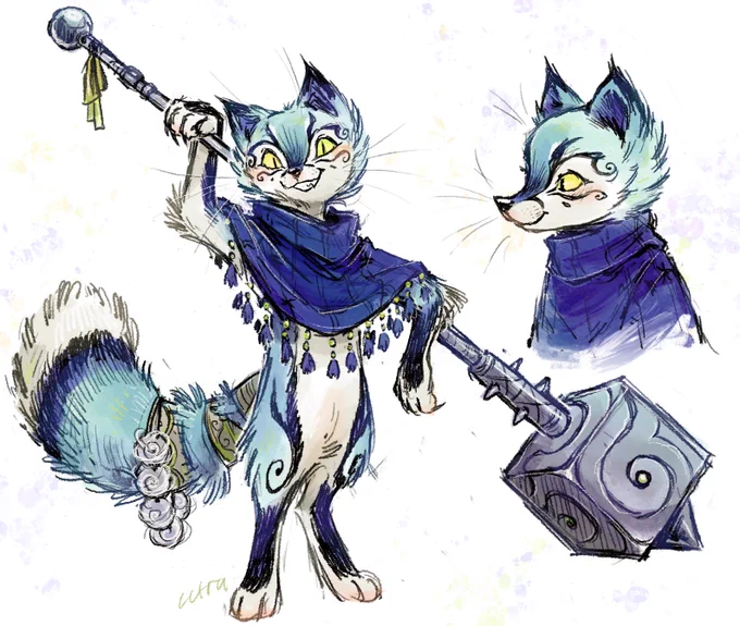 i am quite fond of haiper so i made a lil design of him #qsmp2