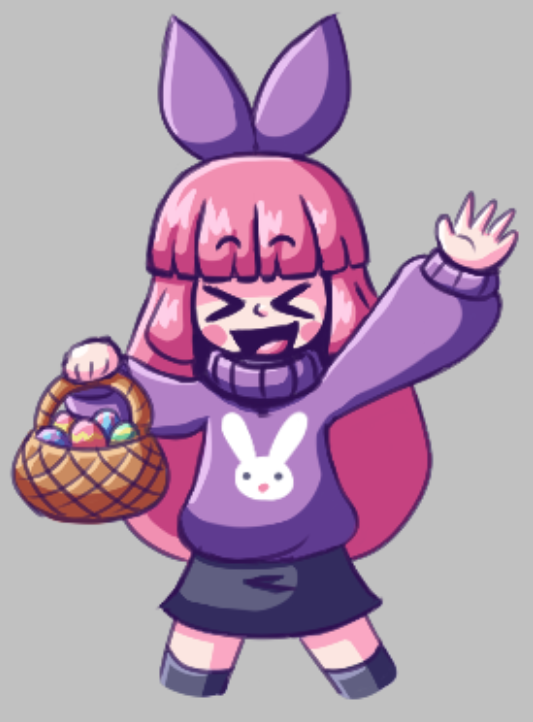 ShroomMage's tweet photo. HAPPY BUNNY DAY!!

easter is yanna's favorite holiday! https://t.co/4HJMemQn2a
