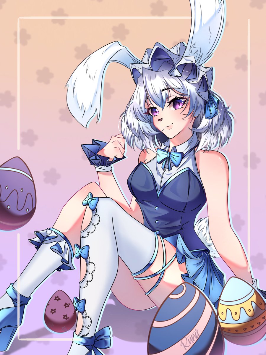 RunaMaroding's tweet photo. Comissão de YCH de Páscoa  ˖Ი𐑼⋆
para @setsuna_vtuber 🥕 https://t.co/aOl73ON4OU