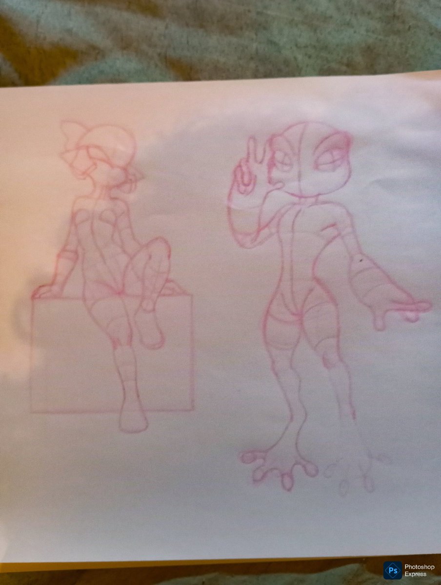 DAndrany's tweet photo. @s_tarzam I draw using a color pencil drawing because I like the texture for my sketch, then after, if you don't put too much presure on it, I erase a little before putting the detail https://t.co/8qIKZHDRYG