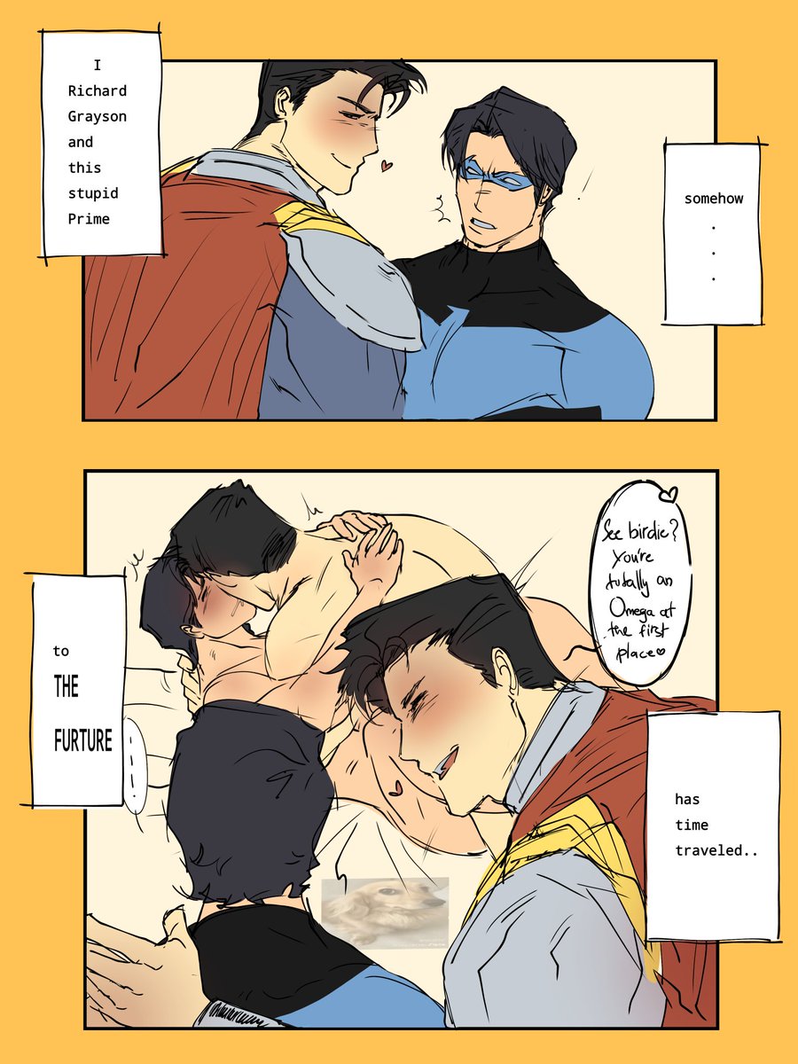 #Primewing #Superboyprime #Nightwing idk what to do men I LOVE THEM