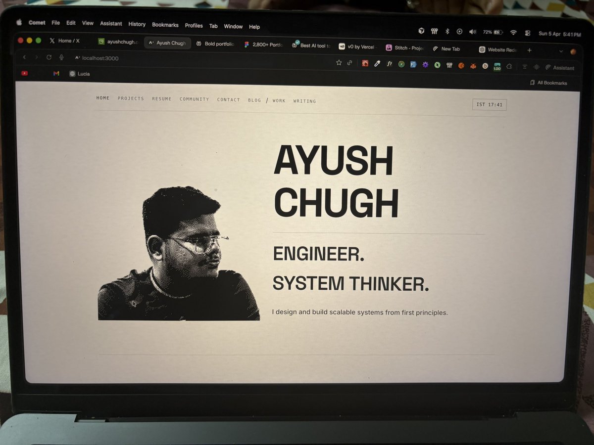 Ayush Chugh tweet media