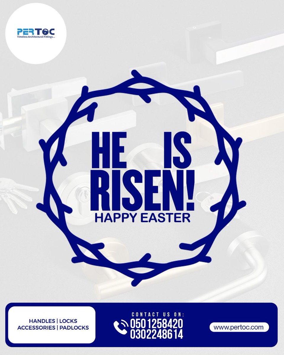 PertocLimited's tweet photo. He is Risen! Happy Easter.

#JesúsDeNazareth #resurrection #juliusdebrah #happyeaster #ACMall https://t.co/JDARc0JkoF