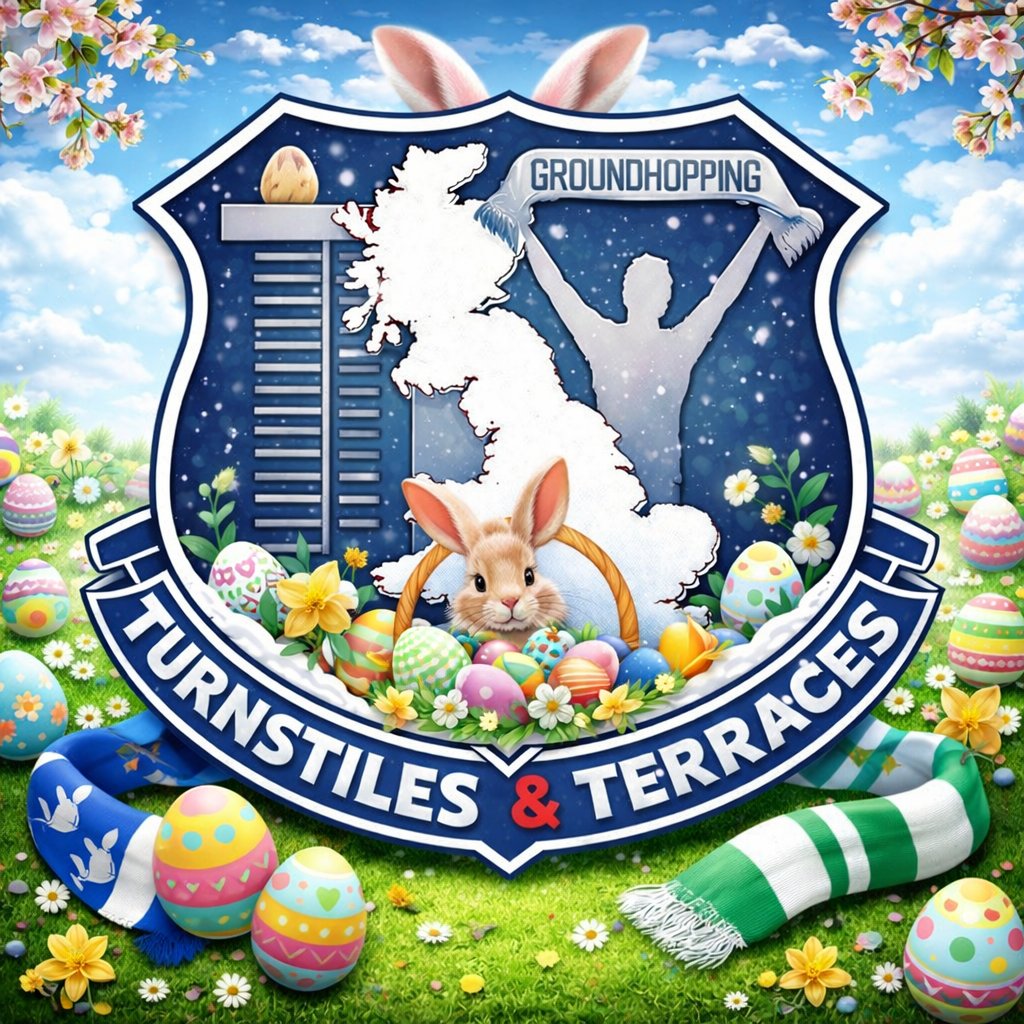 AndTerraces's tweet photo. 𝐇𝐀𝐏𝐏𝐘 𝐄𝐀𝐒𝐓𝐄𝐑 🐣🐰
A last minute change to the hop for us, family commitments came up so wont make our original trip but good luck @livingstonwfc🤘💛🖤

Have a great Easter and enjoy your day wherever you end up 💪
#groundhopping #footyadventures #scottishfootball https://t.co/sLcAXn3TFb
