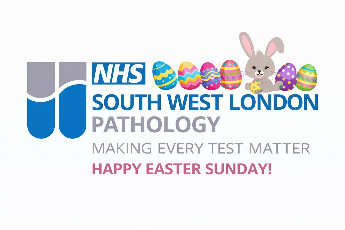 SWLPathology's tweet photo. Happy Easter Sunday to everyone celebrating 💙 

Wishing our patients, staff, and communities a safe and peaceful Easter period. https://t.co/gCfA0eFWg9