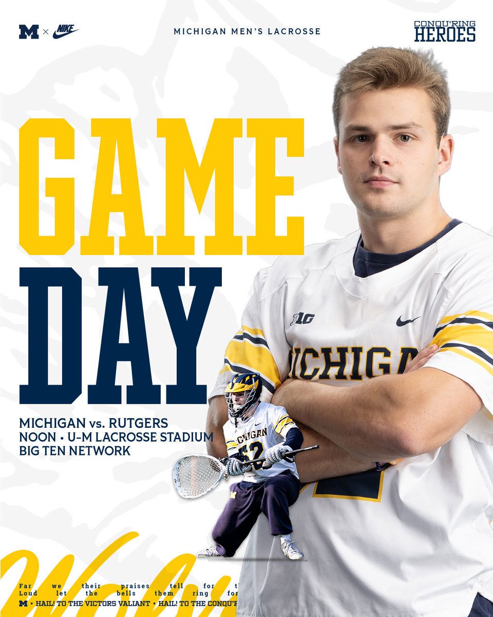 Michigan Men's Lacrosse tweet media