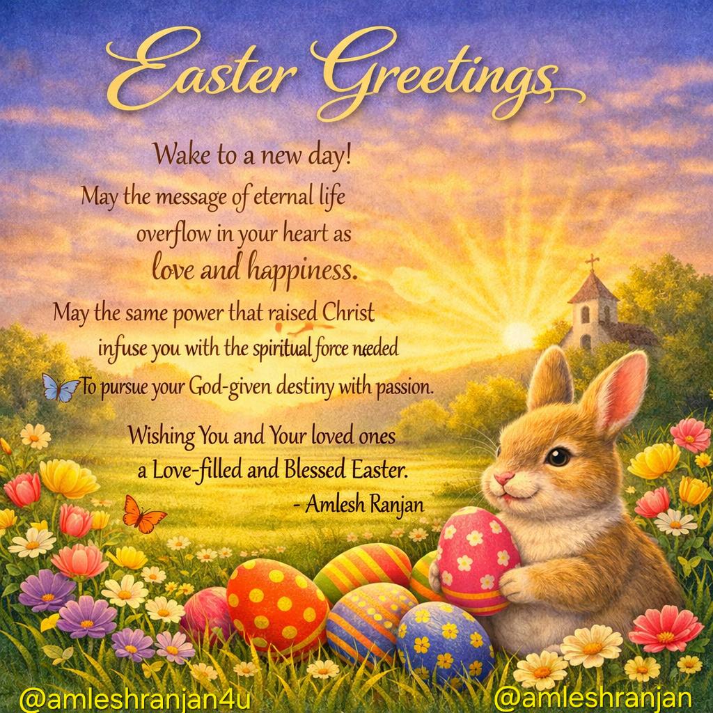 𝑴𝒂𝒚 𝒕𝒉𝒆 𝒑𝒐𝒘𝒆𝒓 𝒕𝒉𝒂𝒕 𝒓𝒂𝒊𝒔𝒆𝒅 𝑪𝒉𝒓𝒊𝒔𝒕 𝒊𝒏𝒇𝒖𝒔𝒆 𝒚𝒐𝒖 𝒘𝒊𝒕𝒉 𝒕𝒉𝒆 𝒔𝒑𝒊𝒓𝒊𝒕𝒖𝒂𝒍 𝒇𝒐𝒓𝒄𝒆 𝒏𝒆𝒆𝒅𝒆𝒅 𝒕𝒐 𝒑𝒖𝒓𝒔𝒖𝒆 𝒚𝒐𝒖𝒓 𝑮𝒐𝒅-𝒈𝒊𝒗𝒆𝒏 𝒅𝒆𝒔𝒕𝒊𝒏𝒚 𝒘𝒊𝒕𝒉 𝒑𝒂𝒔𝒔𝒊𝒐𝒏. 𝑾𝒊𝒔𝒉𝒊𝒏𝒈 𝒀𝒐𝒖 𝒂 𝑩𝒍𝒆𝒔𝒔𝒆𝒅 𝑬𝒂𝒔𝒕𝒆𝒓.