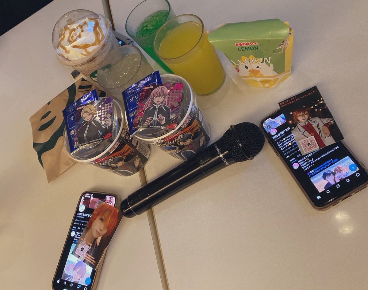 アフター🎤
ローソンに桃源のスープあったから買ったら帆稀ちゃんだった💕