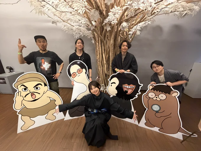 #ぺろりん怪談 ありがとうございました!! 大成功!!本当に幸せです!!! #ようかいといっしょ #花やしき