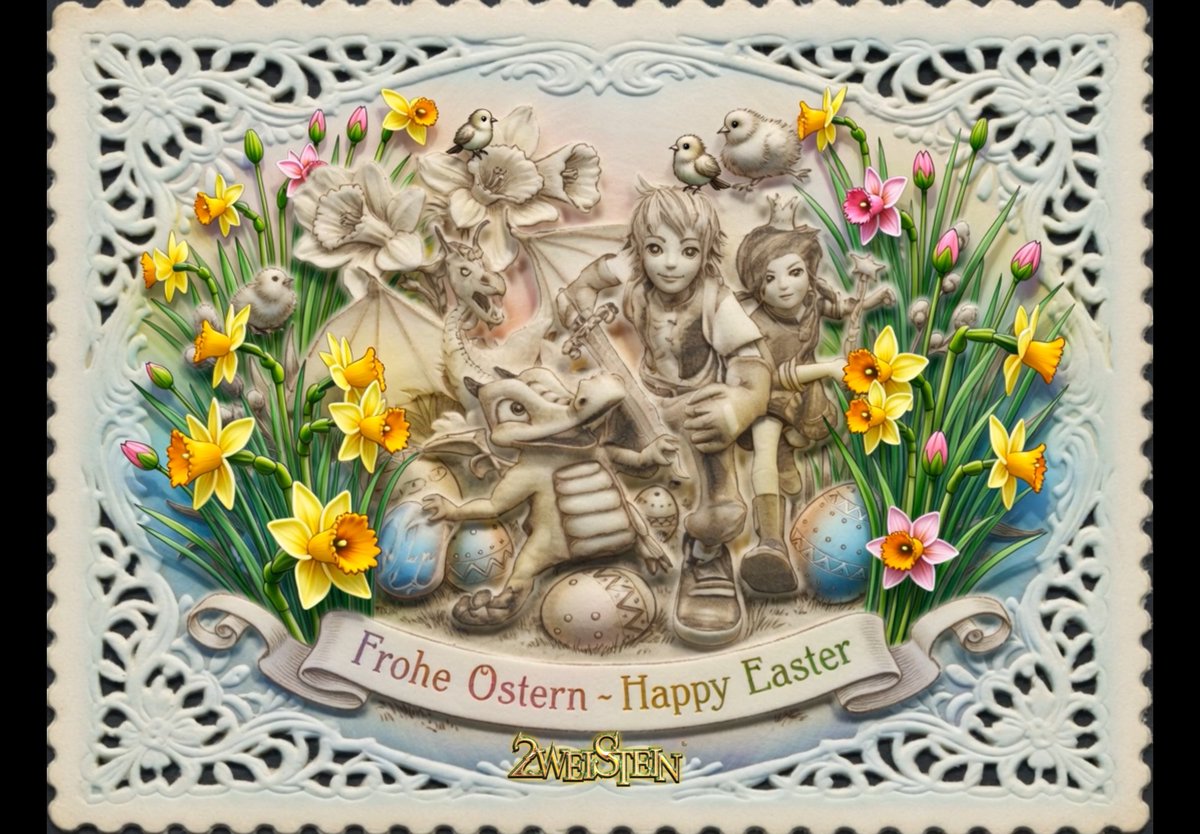 RedOctoTainment's tweet photo. Frohe Ostern &amp; Happy Easter to all of you 🐣 #FroheOstern #HappyEaster #Ostern #Easter #2weistein https://t.co/B8AwbHPlcy