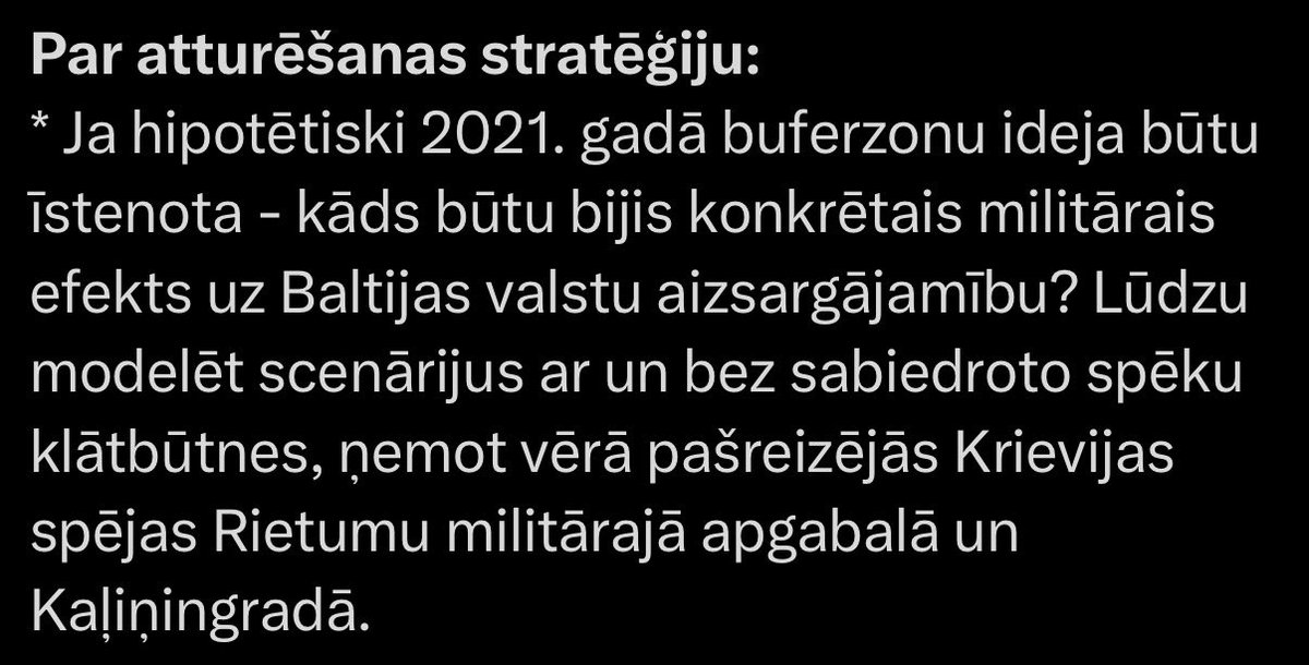 kas šis vispār par jautājumiem? tipa siliņai vai bražei vajag atbildēt “jā, eksistē game theory vai realpolitik”? ko tieši tas mums dotu? 

un kaut kādi kompetenti war games scenāriji obv būtu konfidenciāli.

ģeopolitiskā MI šļura