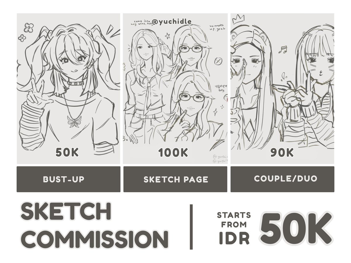 유치 YUCHI ✦ OPEN COMMS ✦ tweet media