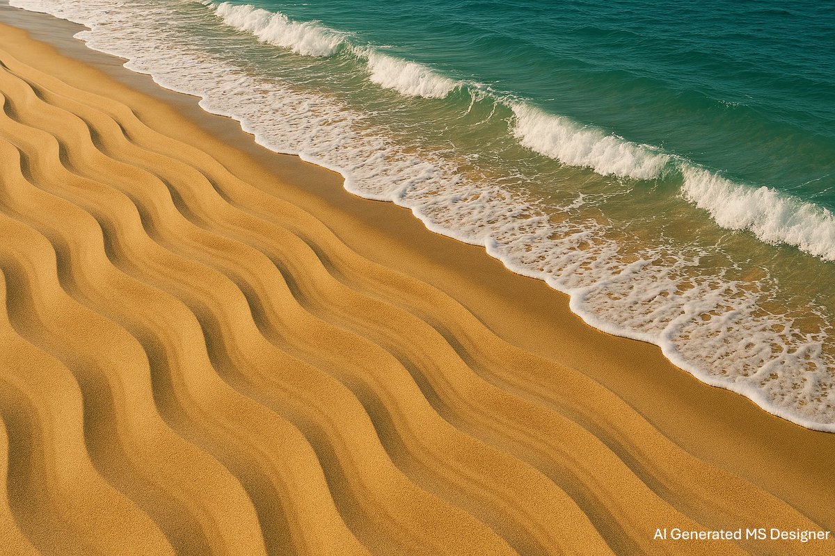 Rdangime's tweet image. Shifting, moving, 
rolling, are the  
#sands of our life.
Hardship, joy, a 
mixture of good 
and bad.
Change. 
Oddly, a feature 
of permanence.
Happy, sad, we  
adjust before we 
go mad.
Simple words, 
with a potent
message.
#vss365 #sand 
#WritingCommunity 
#Poetry