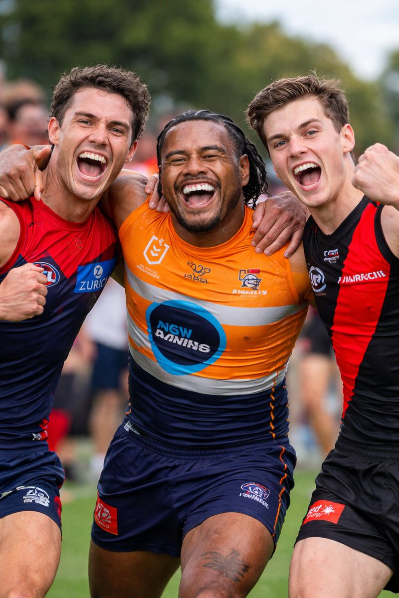 sportpunter's tweet photo. Melbourne @ $3.40 ✅
Newcastle @ $2.27 ✅
Essendon… +whatever 😅 ✅
Massive day for Sportpunter members 💰🔥 #AFL #NRL #SportsBetting #WinningDays https://t.co/x5pzQ1iTCl