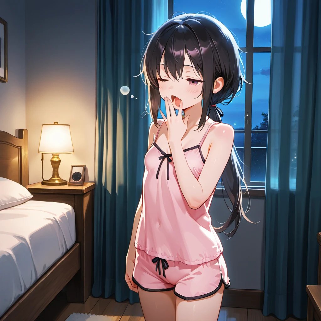 raughinblow2you's tweet image. 「今日もありがとうございました。明日からまたがんばってまいりましょう。それでは」 
 
#goodnight
#AIart