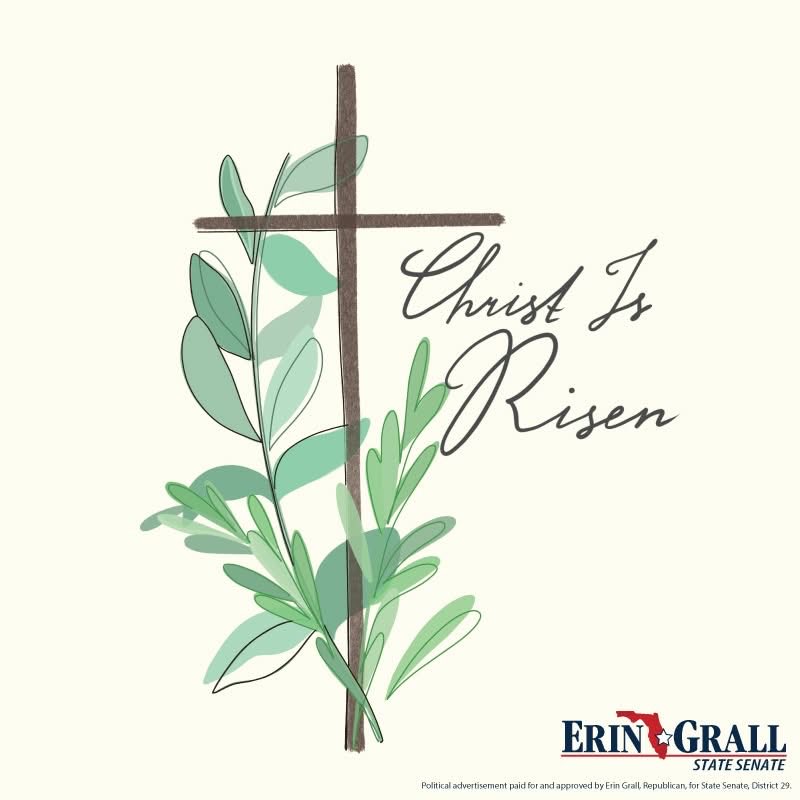 ErinGrall's tweet photo. This Easter, may we be reminded of the hope &amp; renewal that comes with His resurrection. ✝ Wishing you &amp; your loved ones a blessed &amp; joyful day. 🌄 https://t.co/WVgixTgi89