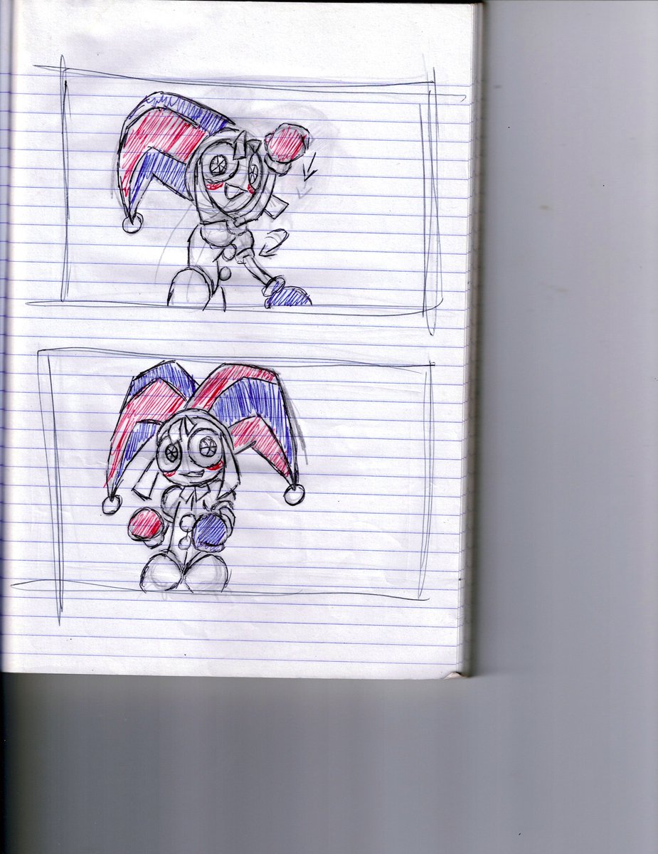 Pomni keeps getting more and more cutiepie the more I draw her