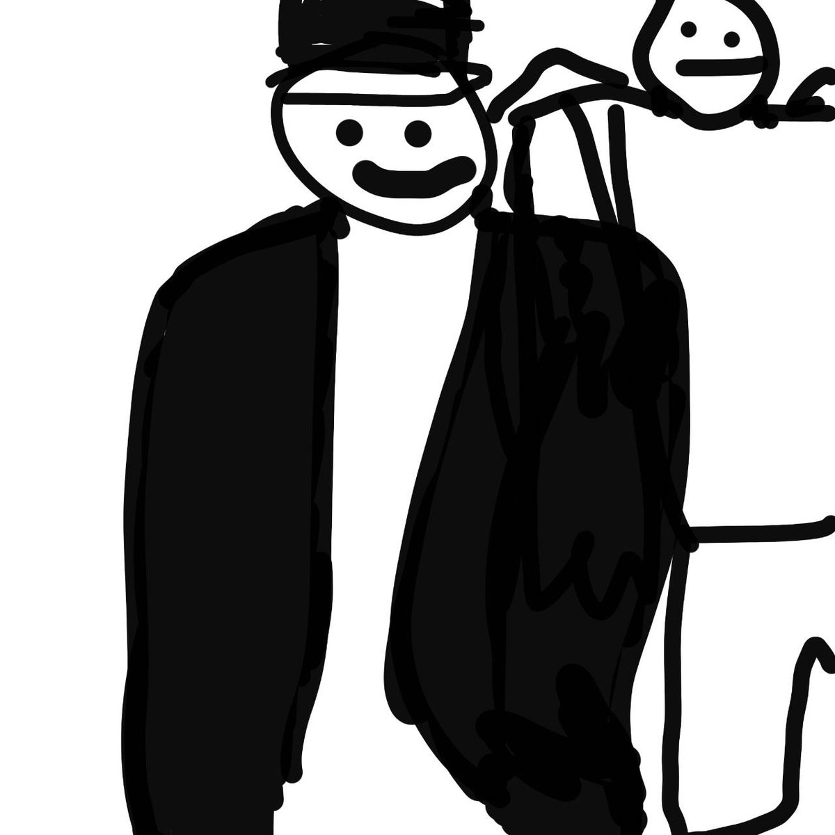 AureoMintWay's tweet image. A character drawn by a 10-year-old Japanese artist.
White #001 – Black Coat &amp;amp; Guy
1/1 NFT on OpenSea.
opensea.io/collection/whi…

#NFT #NFTart #PolygonNFT #KidArtist