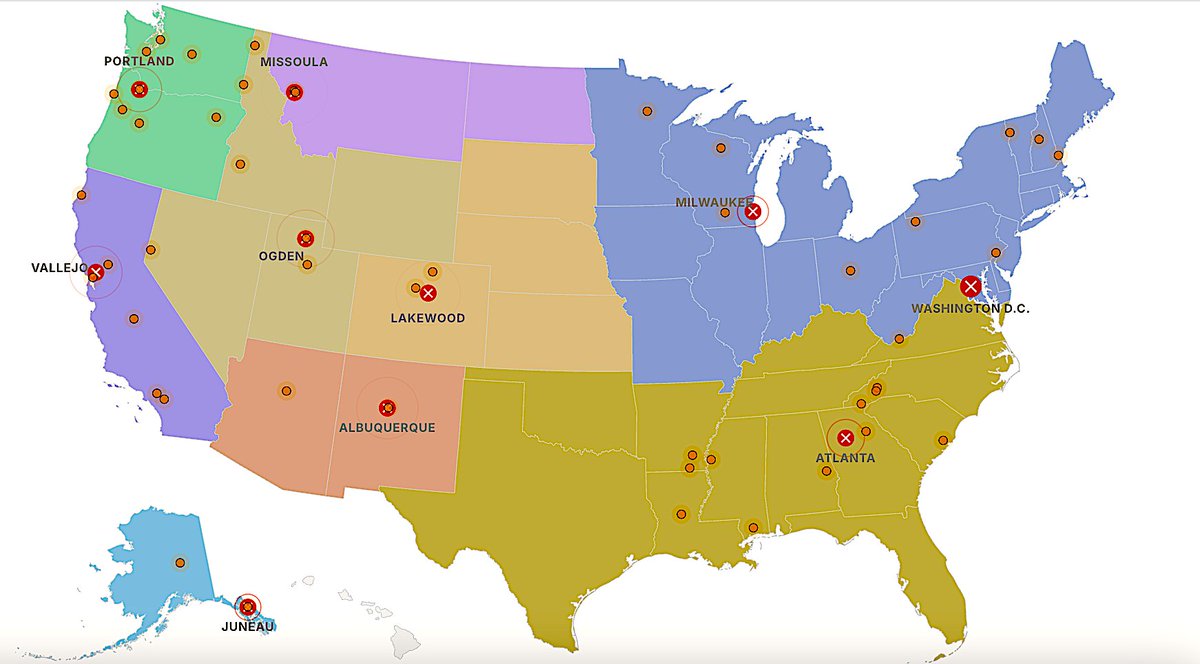 Coste1Costello's tweet image. 🟥 BREAKING: Trump Administration Orders Dismantling of the U.S. Forest Service for Timber Profits

All 10 Regional Offices Closed • 57 Research Labs Shuttered • 30,000 Staff Affected

Sources: 
tinyurl.com/TrumpDismantli…
tinyurl.com/TrumpDismantli…