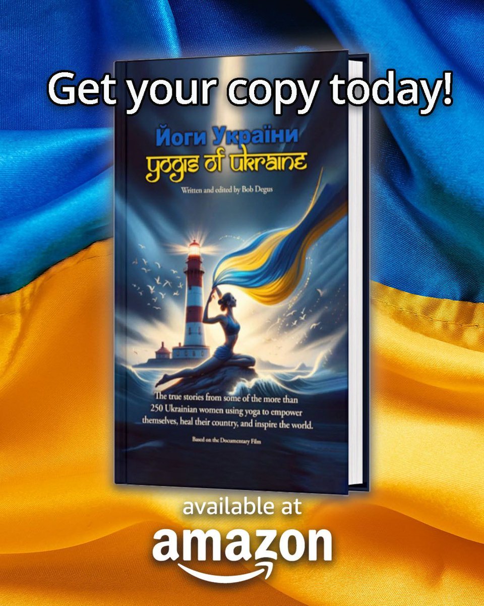 BobDegus's tweet photo. Be sure to order and read my book Yogis of Ukraine, now available on Amazon!   #Ukraine. #Yoga #Women   https://t.co/sCiBAts1uD https://t.co/EtbgqRMZ1g