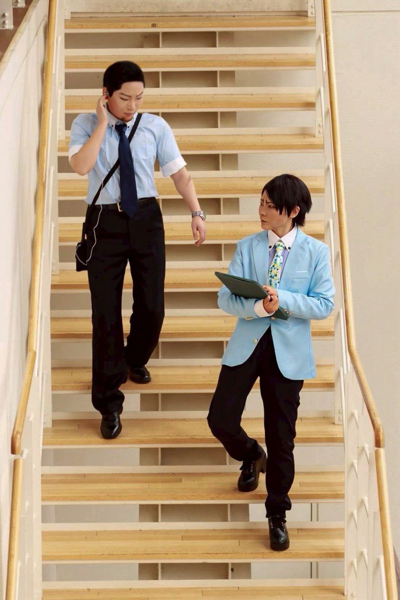 kame_gold's tweet photo. 【コスプレ注意⚠️】

GK✈️コラボ衣装

−−−−−−−−−−−−

地上の双翼
      静寂を破る無線

−−−−−−−−−−−−

🌙…漆原さん
🎏…かめ
速報photo…@tear_marker

#ココフリエアライン https://t.co/qB6rHUkUxc