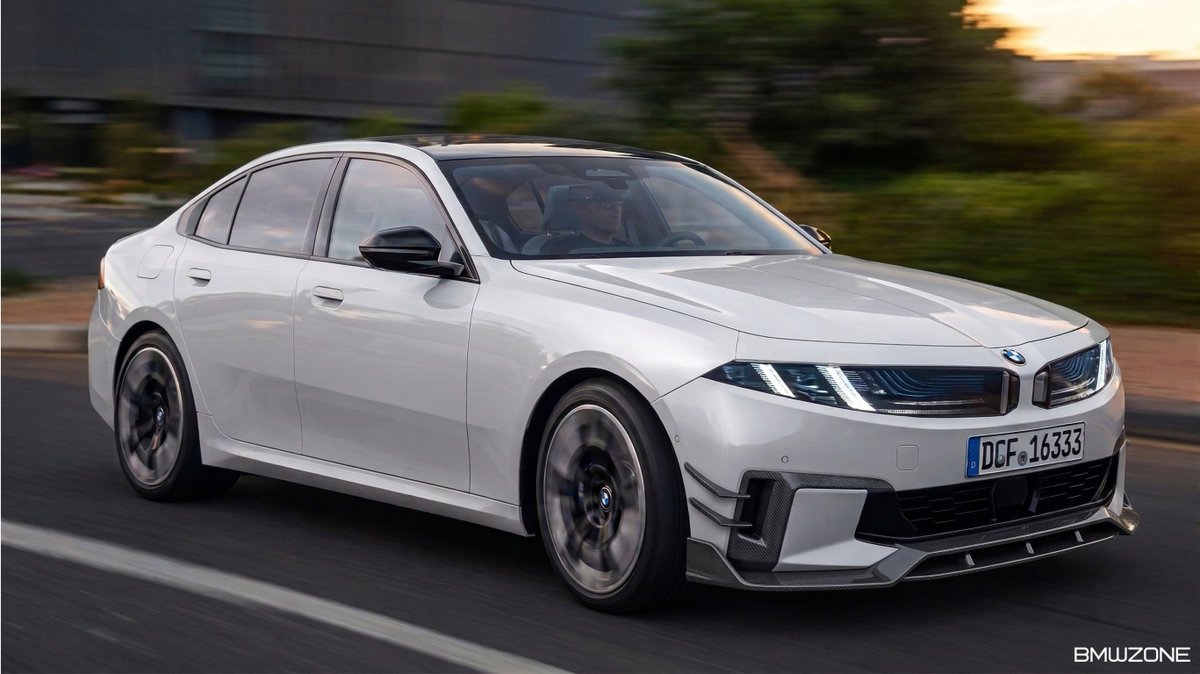 BMWZoneOfficial's tweet photo. 次期BMW 3シリーズに「ロング版（G58）」登場の噂
2027年生産開始とされる。
ニッチだけど今はラインナップに無いGT好きには刺さると思うんです。
https://t.co/gLt4x74k1Y #BMW #3シリーズ #G58 #ノイエクラッセ https://t.co/yfF22q9LXE