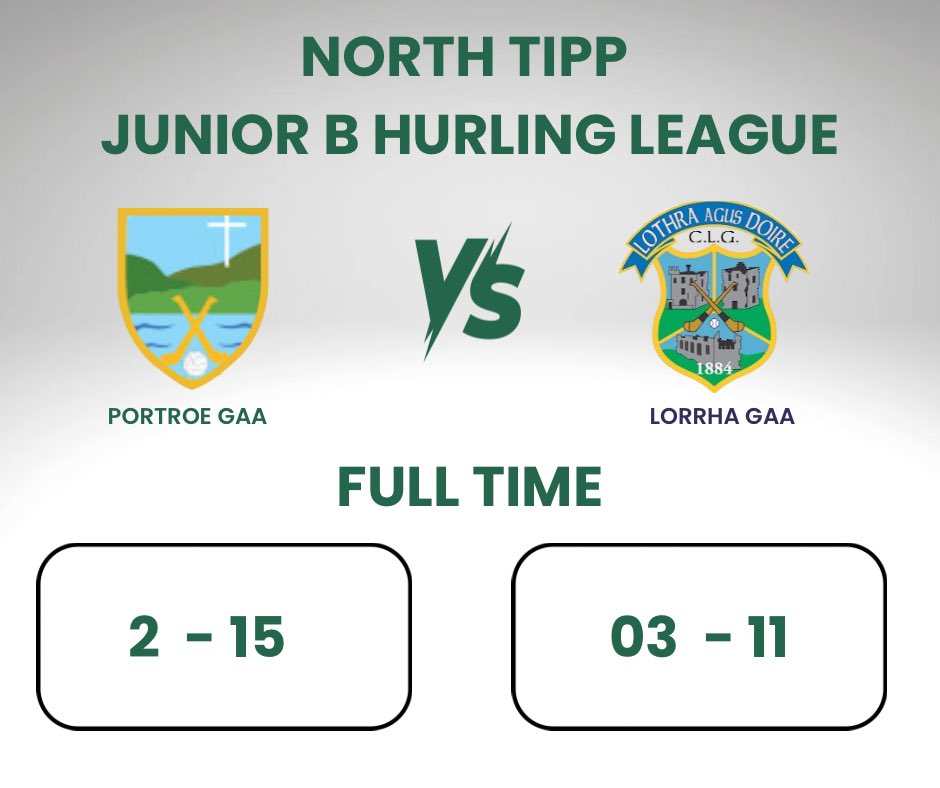 PortroeGAA & Camogie tweet media