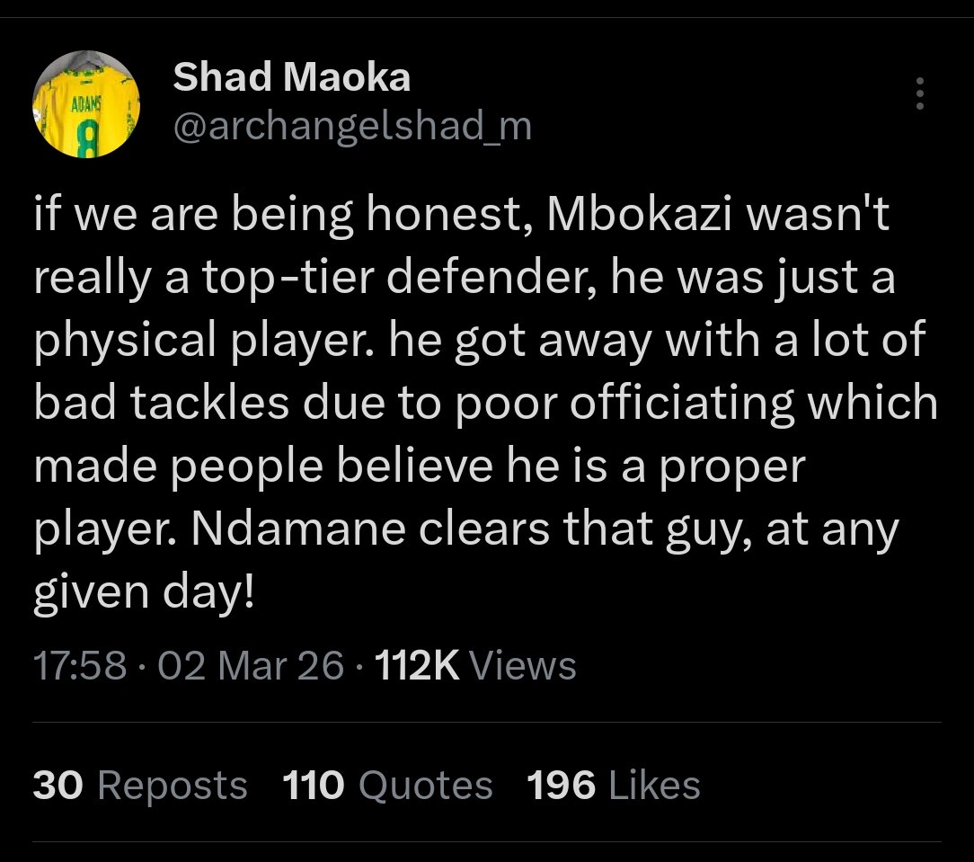 TheRealBahle's tweet photo. @Lorenz_KO @ChicagoFire Apparently he is not a "proper" player @archangelshad_m https://t.co/dbGRbqhnmP
