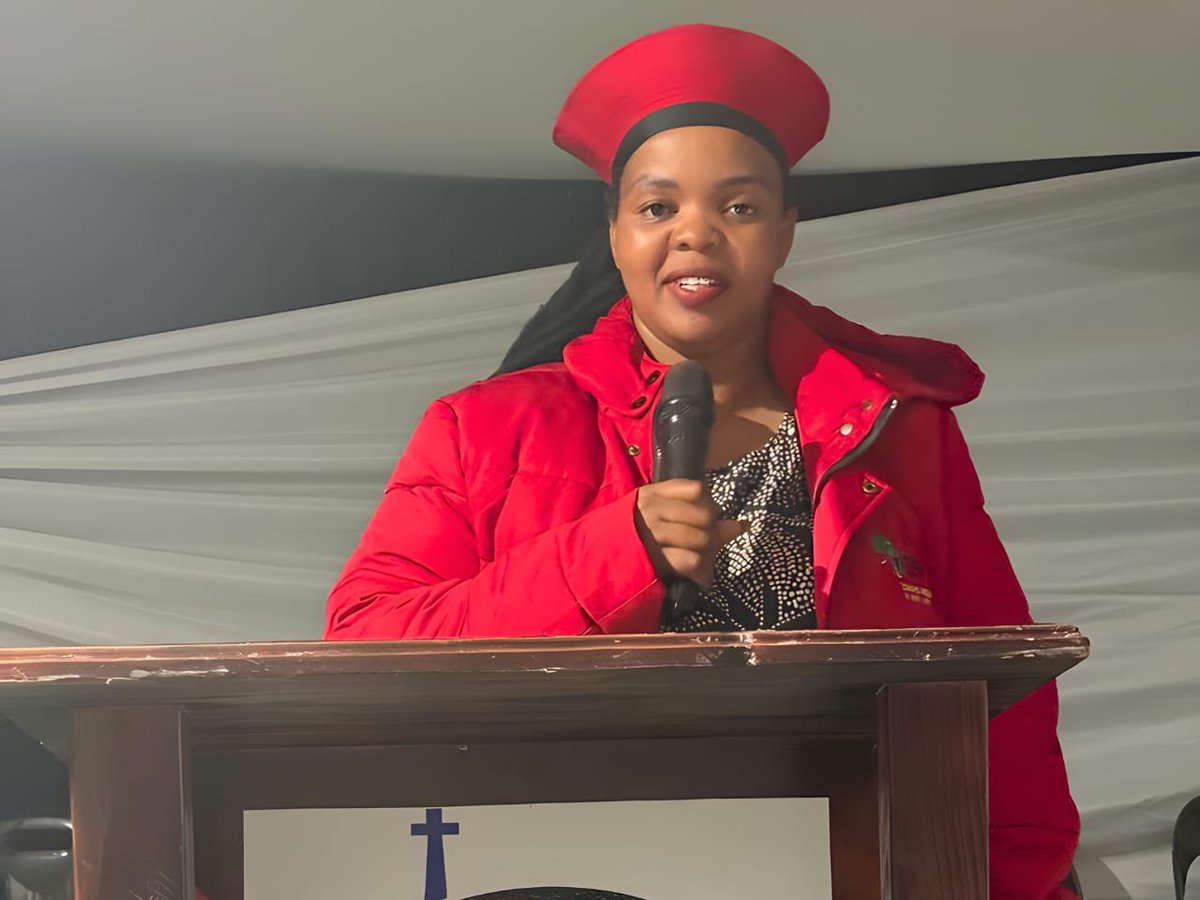 EFFSouthAfrica's tweet image. ♦️In Pictures♦️

CCT Member and Convener of Matatiele Subregion in Eastern Cape, Commissar Babalwa Mathulelwa visited Christ is the Lord Ministries in Matatiele for the Easter Service.

#RegisterToVoteEFF  In The 2026 Local Government Elections On The Following Link: