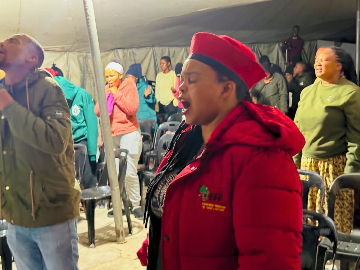 EFFSouthAfrica's tweet image. ♦️In Pictures♦️

CCT Member and Convener of Matatiele Subregion in Eastern Cape, Commissar Babalwa Mathulelwa visited Christ is the Lord Ministries in Matatiele for the Easter Service.

#RegisterToVoteEFF  In The 2026 Local Government Elections On The Following Link: