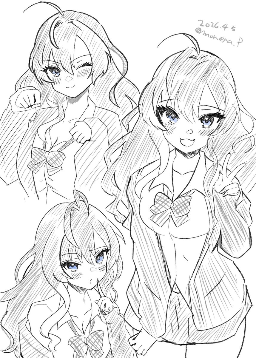 #デレマス版深夜の真剣お絵かき60分1本勝負
一ノ瀬 志希 