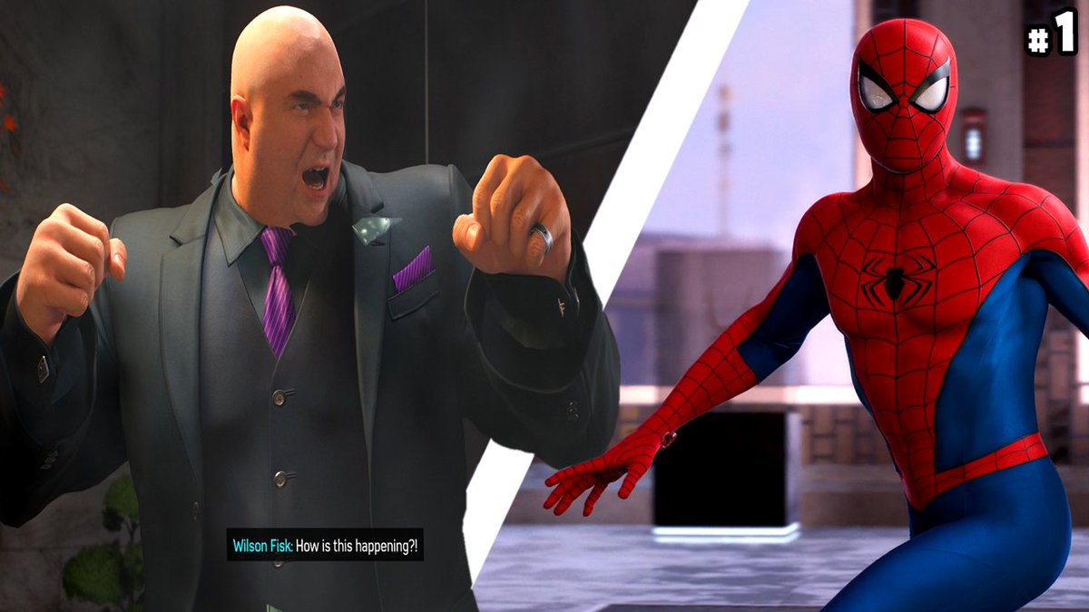 WolfKinq's tweet image. 🚨 OUT NOW!🚨

Spider-Man Springs right into action as Fisk is causing mayhem!

🖥 youtu.be/zC1i63o_Ozo
🎮 @SpiderMan 
👤 @AwakenMilitia 

#AwakenMilitia #LujoKingdom #SpidermanPS5 #MarvelsSpiderman #SpidermanGames #SpidermanSeries #Gaming