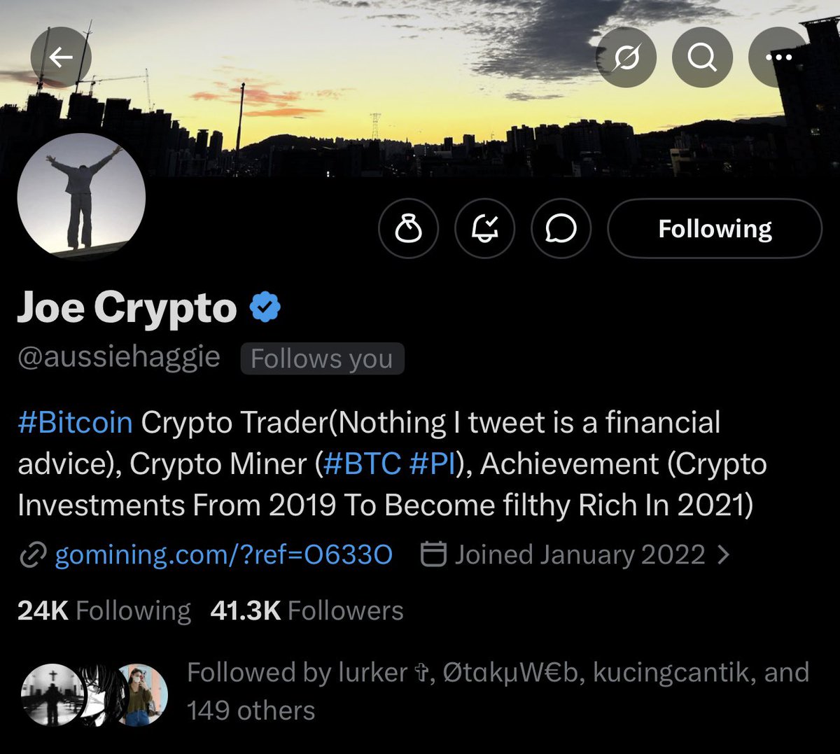 CRX_Insights's tweet photo. Thanks-@aussiehaggie
Got followed by a legend today 😎🔥
Appreciate the support bro 💙
Let’s grow together 🚀📈
Real ones support real ones 💯✅
#GrindMode #SupportForSupport #GrowthMindset #StayWinning https://t.co/FqY0tUTHcs