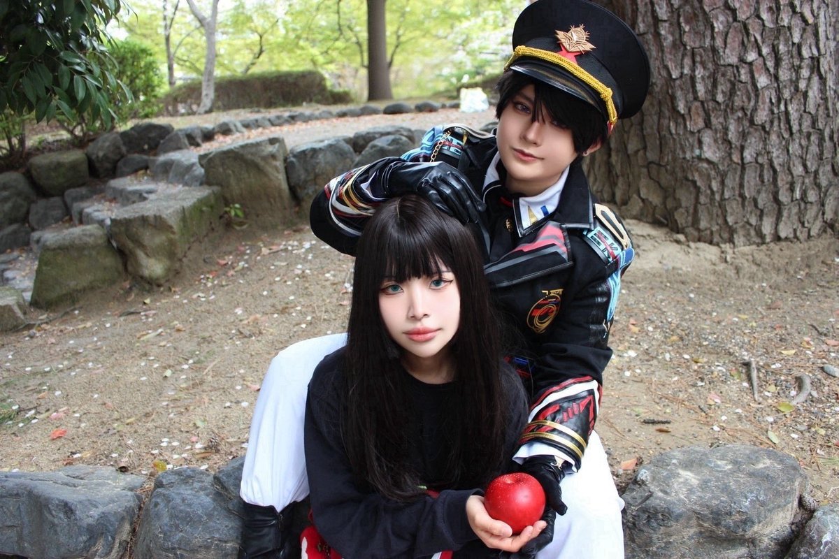 achan_sd's tweet photo. ⚠️コスプレ Cosplay⚠️

恋と深空🍎하우주🍏

マヒル▶︎私
MC▶︎🌸ちゃん
📸▶︎青薔薇 https://t.co/0jn5tE8HH0