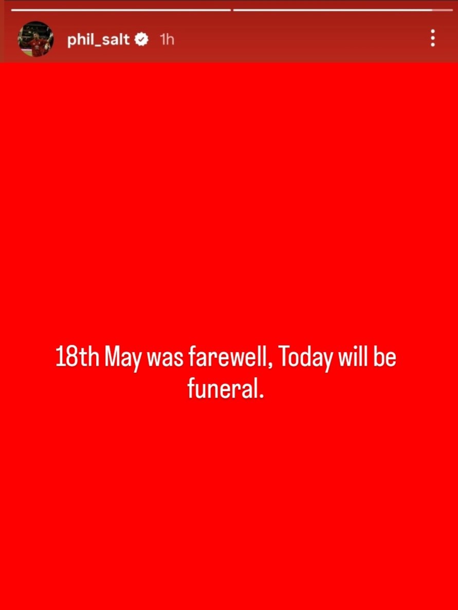 _pikachu_2025's tweet photo. Phil salt insta story 😭😭😭 https://t.co/ojkS4Chmg0
