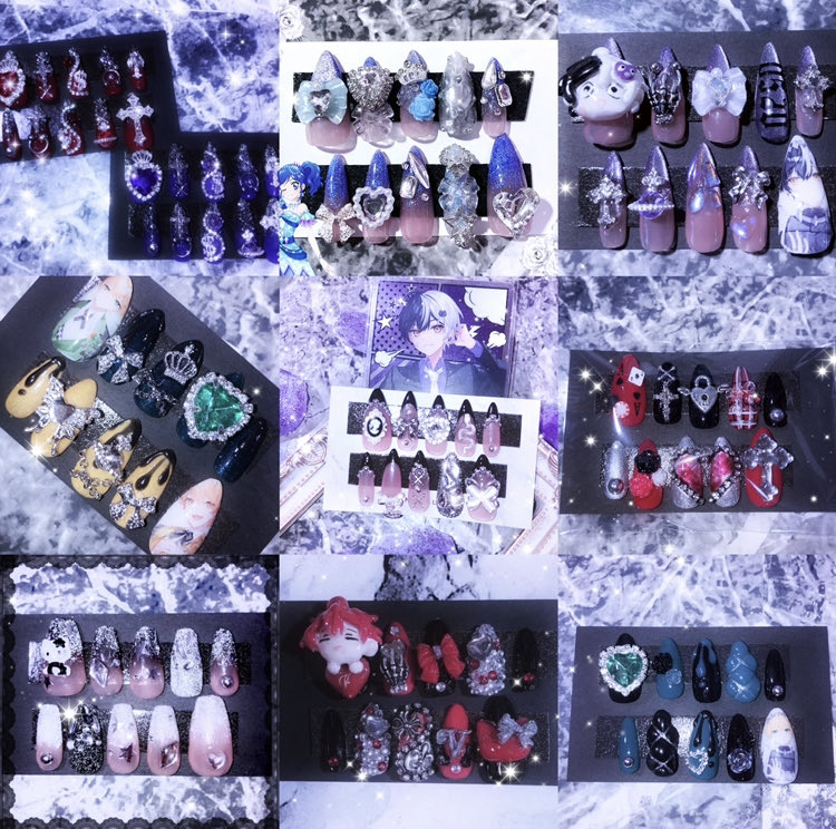 @torihiki_1f 検索より失礼します🙌🏻 当方画像のような物を作成しております♔.ﾟ もちろん持ち込みの画像も可能です 3D込で¥ ...