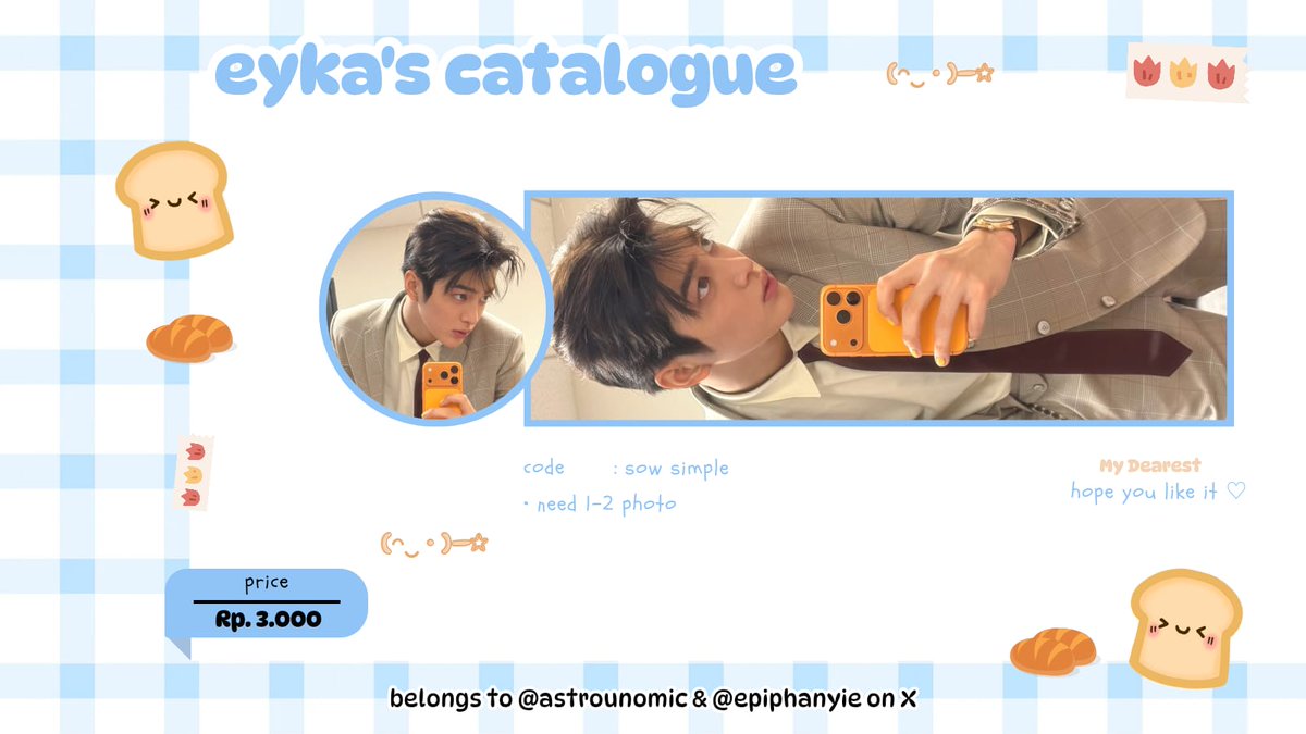 hii ada yg mau nitip ga?? Rep foto aja yaah 🤗 Rp.3.000 sajaa 🧸

#zonauang