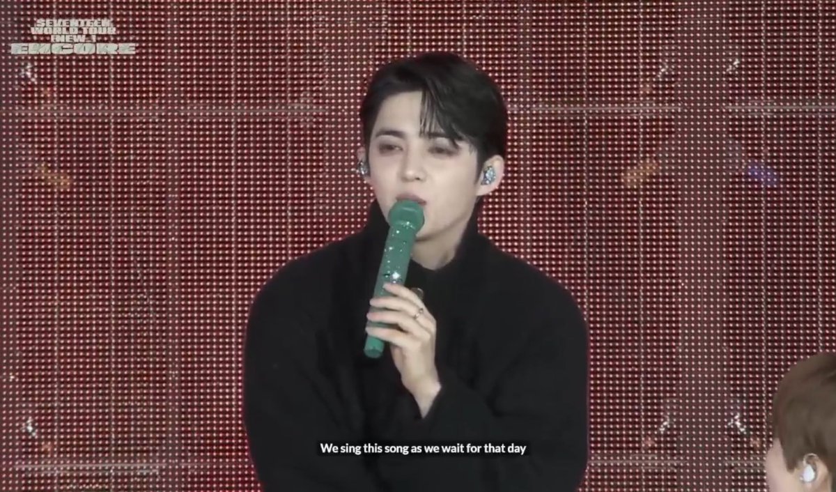lovrehani's tweet photo. 🍒: at the end, as time passes, we will go in circles and come back on this stage as 13. https://t.co/jQoHTWpNDe
