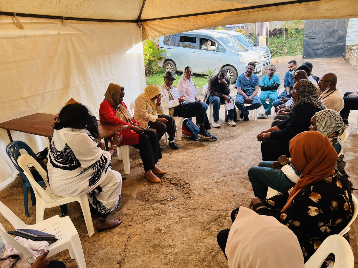 Sarajalilo's tweet photo. @SDPD2024 thank you for offering Sudanese health professionals: refugees or diaspora groups, the opportunity to serve the Sudanese community in need. 

In the last week in three different locations almost 1500 Sudanese refugees benefited from the integrated healthcare delivered in areas of
Internal medicine 
Oncology 
Infectious diseases 
Dermatology 
ENT 
Dental care 
Allergies
Pharmacy 
Bedside and lab testing 
As well as a training day for medical students 
All this work was done by volunteering, crowdfunding and in-kind donations led by Sudanese volunteers for Sudanese refugees 
In this mission Sudan Doctors Union in Canada partnered with SDPD  and fundraised for a very successful mission, their expertise and dedication to helping Sudanese refugees in very dire conditions 

Well done to all participants, in particular the local refugees committees for the excellent organisation and welcoming to the team members 

Collective efforts 
Collaborative work 
#TalkAboutSudan 
#HealthforAll 
#EquityToHealth
#RefugeesHealth
#DiasopraEngagement