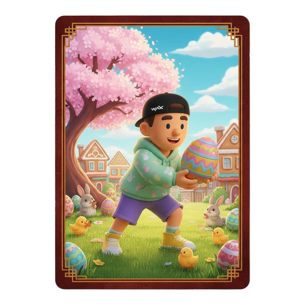 🐣 Happy Easter, WAXFAM!

We hope you're having an egg-cellent Easter Sunday. Don't put all your eggs in one basket. Wishing you a cracking good day filled with chocolate &amp; good vibes.

Enough puns. Go &amp; grab your limited Easter drop: neftyblocks.com/collection/wxt….