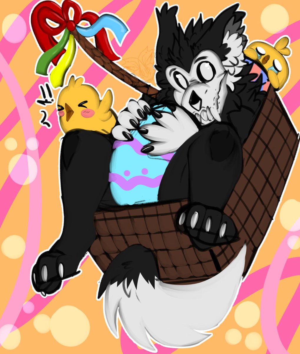 TemmieThat's tweet photo. Happy Easter Everyone!
And Thank You Arcee Arts for making this comm for me!

 https://t.co/IF7U2hZXVT https://t.co/y25fgpaq6o