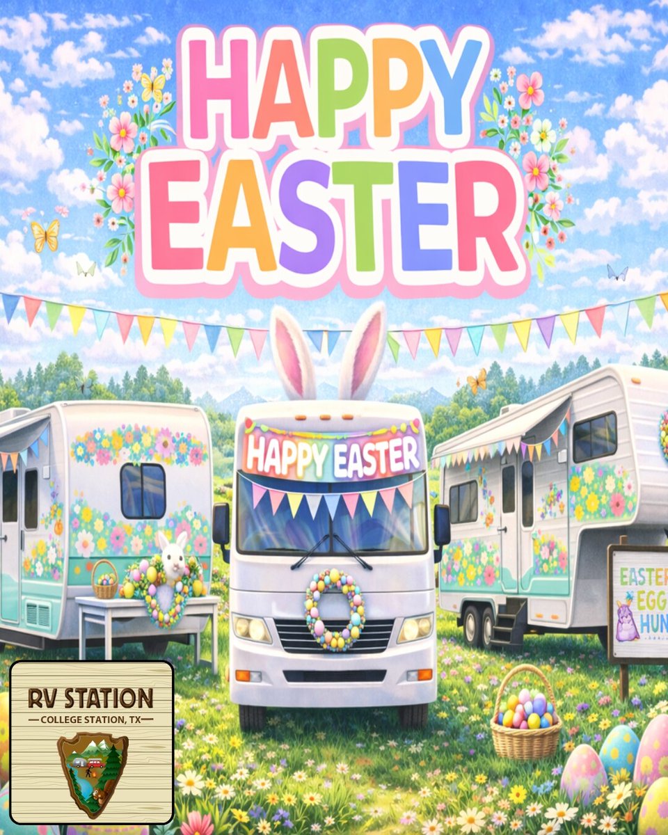 All lined up and ready for Easter adventures 🐰🌸 RV Station College Station is where your holiday road trip begins!

Check us out! ➡️ rpb.li/jq83

rvstation.com/our-locations/…