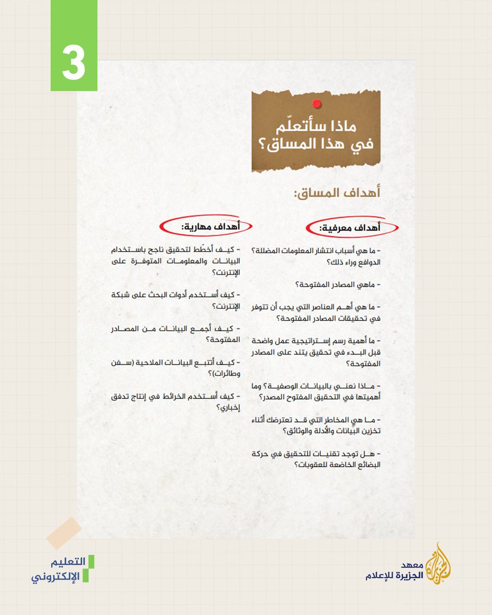 الجزيرة - التعليم الإلكتروني tweet media