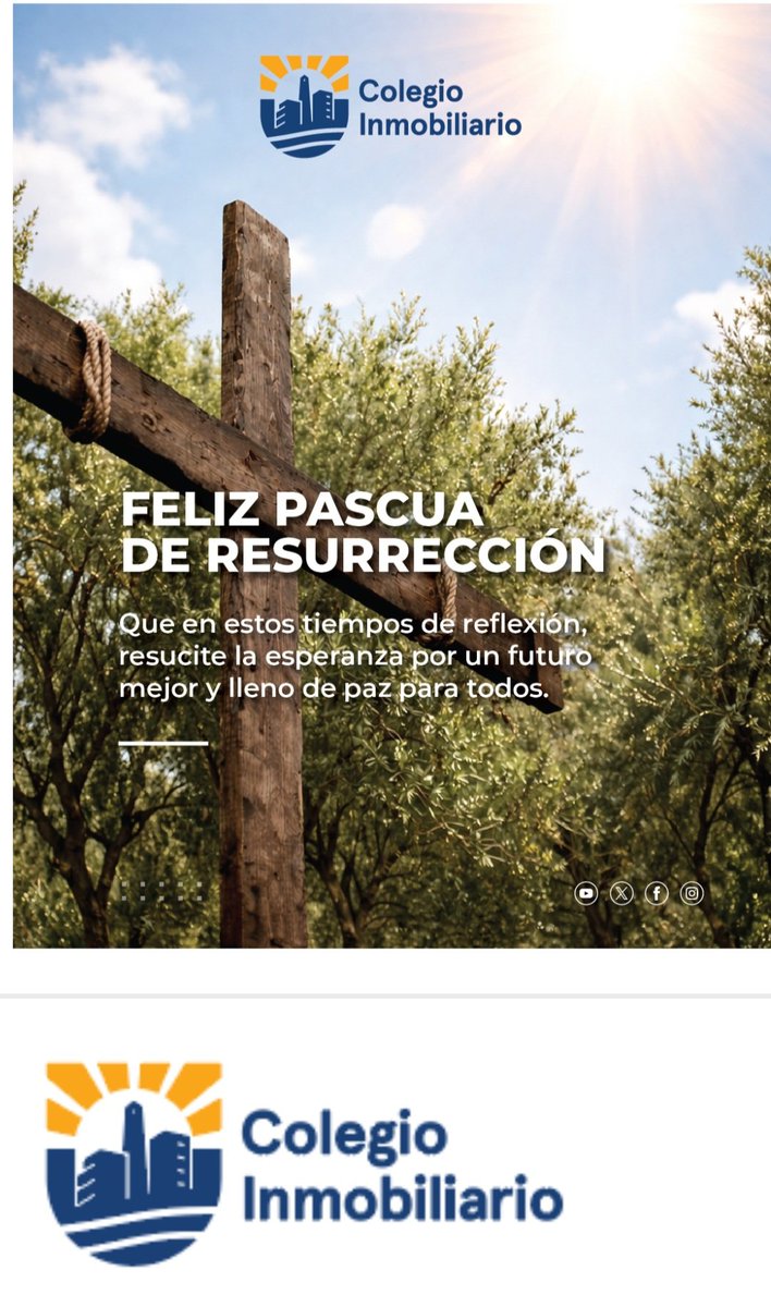 Feliz Pascua de Resurrección

Que en estos tiempos de reflexión resucite la esperanza por un futuro mejor y lleno de paz para todos
